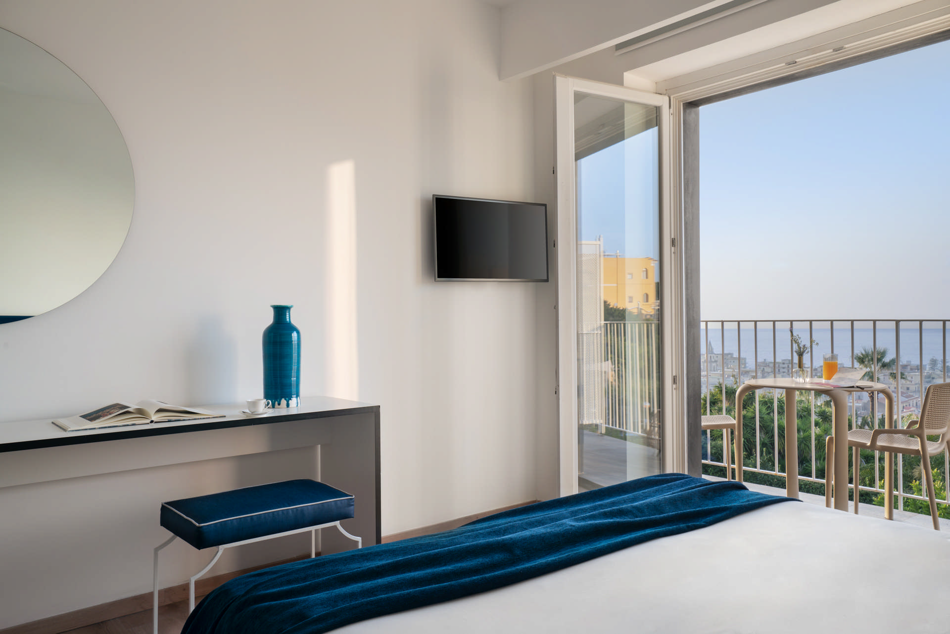 Domo20 Hotel Vico Equense Sorrento Coast Stanza Room balcone mare 2022 4